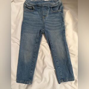 Old Navy toddler Skinny adjusts waist Jeans in Medium Blue Wash 2T